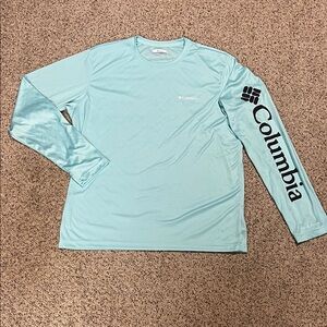 Columbia Aqua Long Sleeve Performance Shirt Omni shade